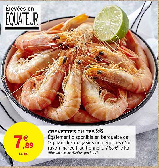 CREVETTES CUISES