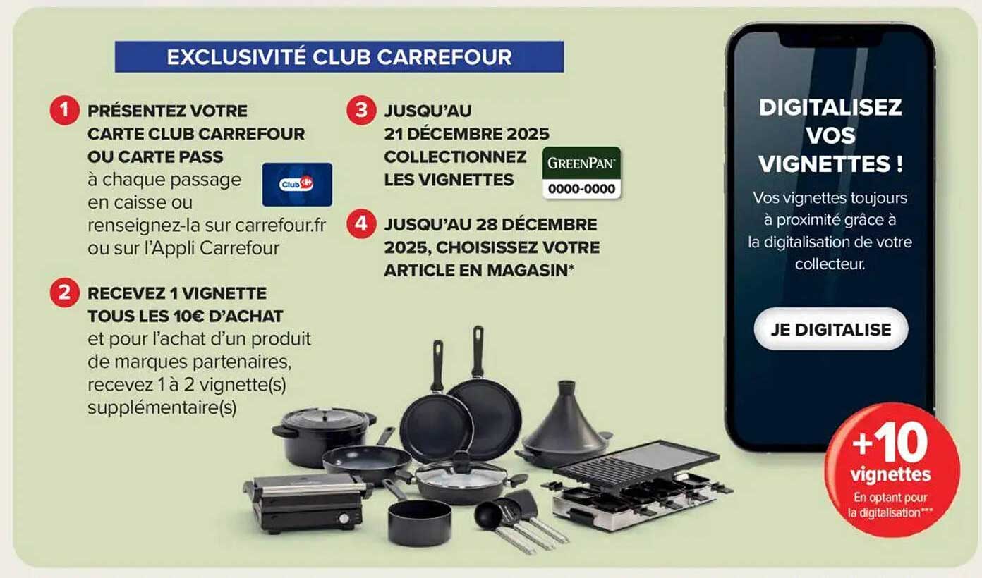 EXCLUSIVITÉ CLUB CARREFOUR