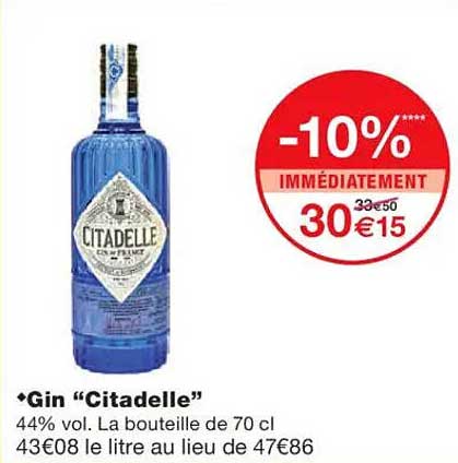 Gin “Citadelle”
