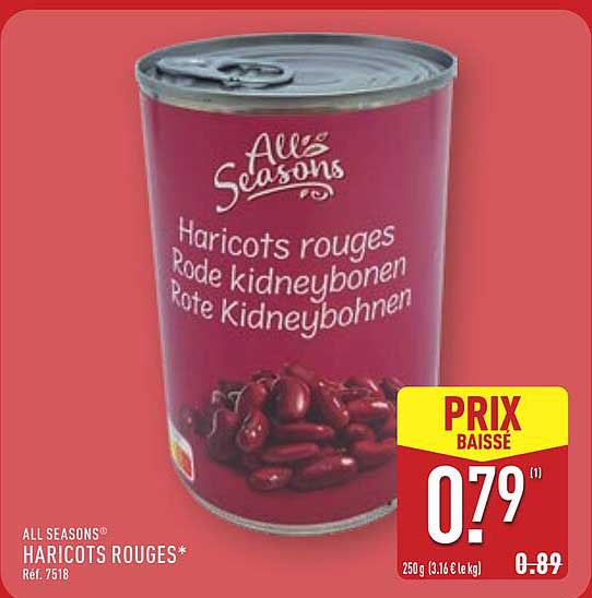 HARICOTS ROUGES