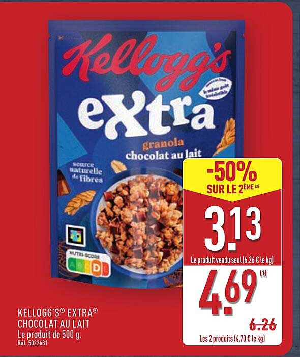 KELLG'S® EXTRA® CHOCOLAT AU LAIT