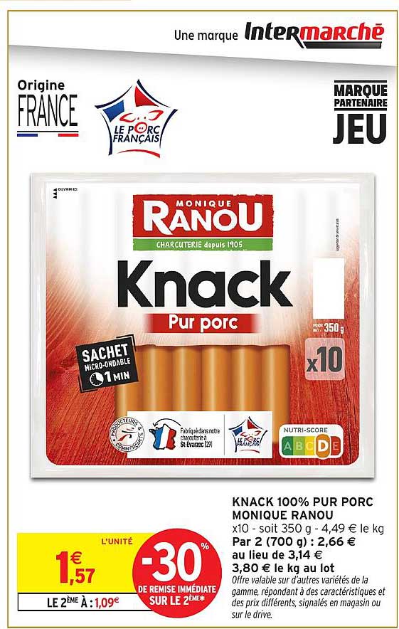 KNACK 100% PUR PORC MONIQUE RANOU