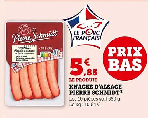 KNACKS D'ALSACE PIERRE SCHMIDT
