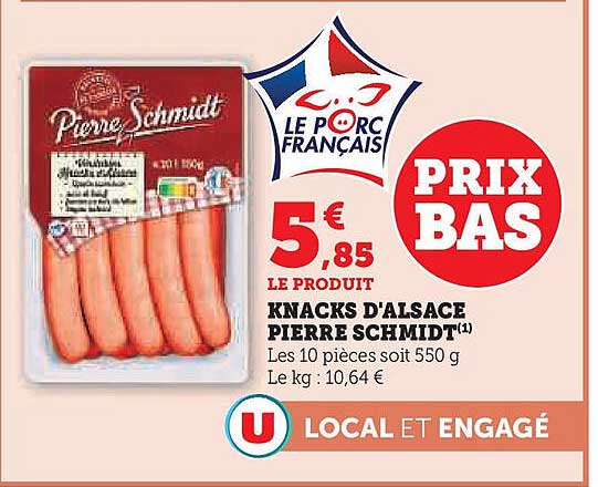 KNACKS D'ALSACE PIERRE SCHMIDT