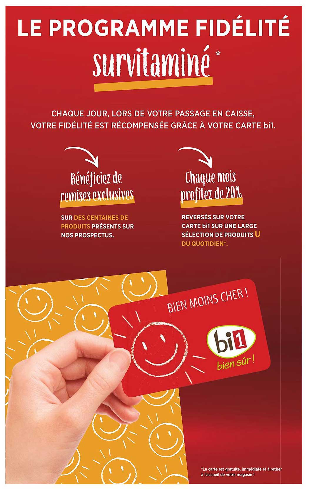LE PROGRAMME FIDÉLITÉ SURVITAMINÉ