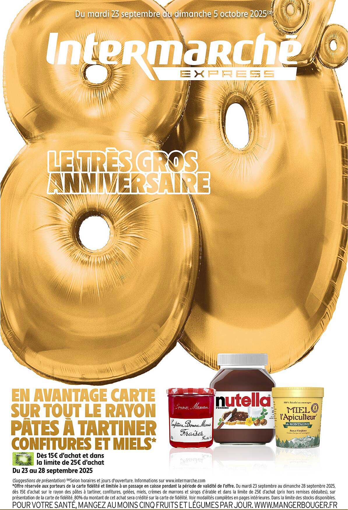 LE TRÈS GROS ANNIVERSAIRE