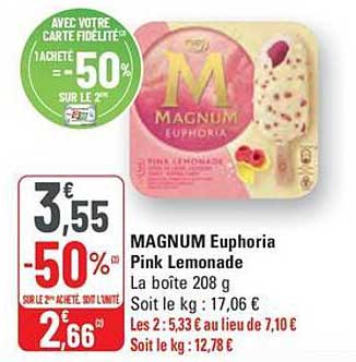 MAGNUM Euphoria Pink Lemonade