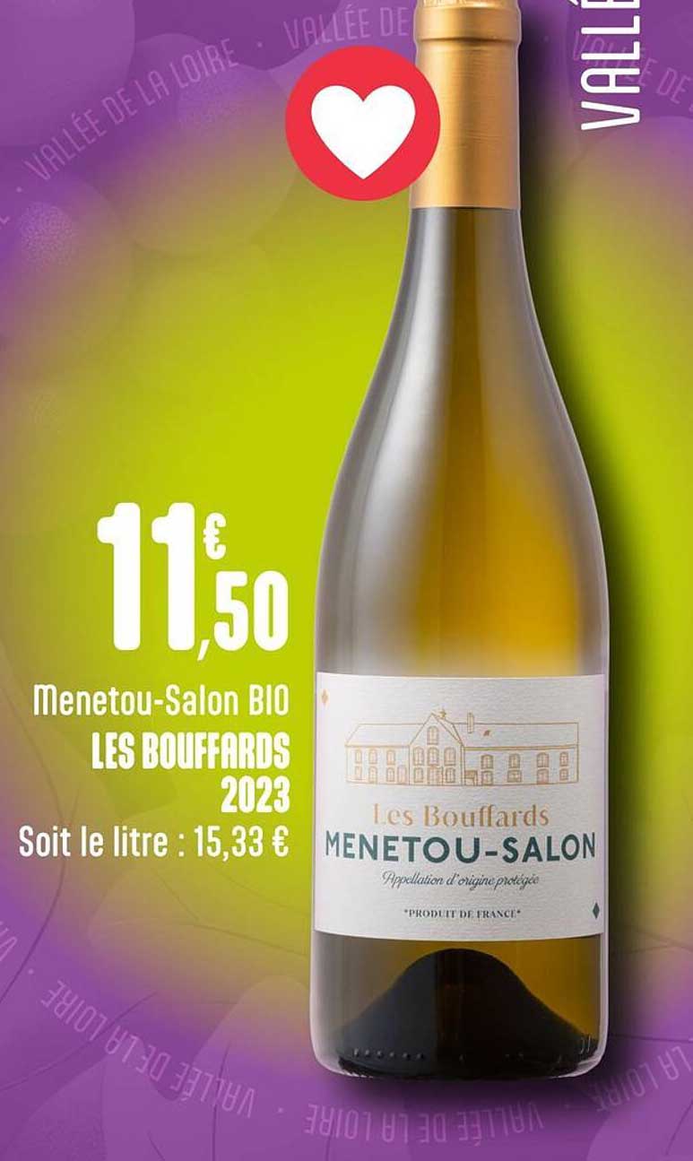 Menetou-Salon BIO LES BOUFFARDS 2023