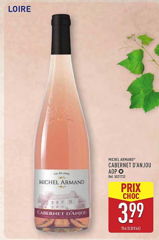 MICHEL ARMAND® CABERNET D'ANJOU AOP