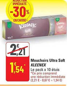 Mouchoirs Ultra Soft KLEENEX