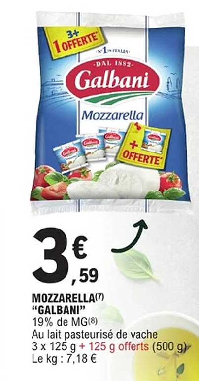 MOZZARELLA "GALBANI"