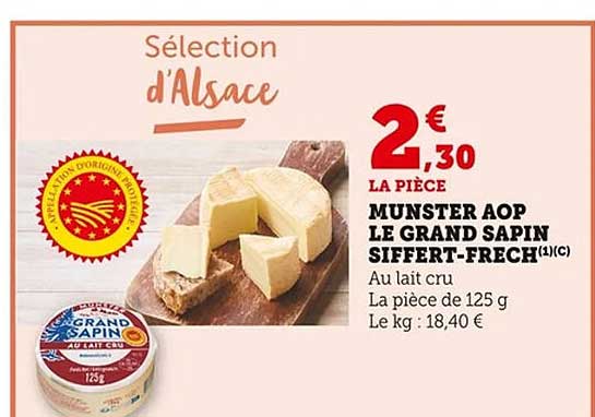 Munster AOP Le Grand Sapin Siffert-Frech