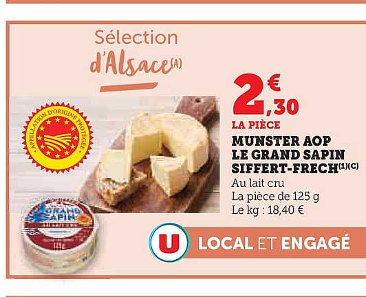 MUNSTER AOP LE GRAND SAPIN SIFFERT-FRECH