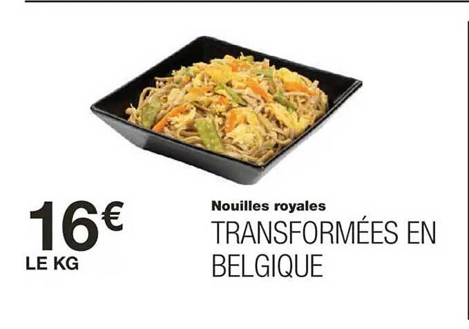 Nouilles royales