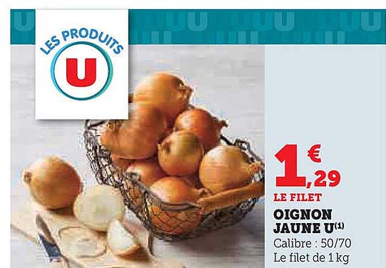 OIGNON JAUNE U