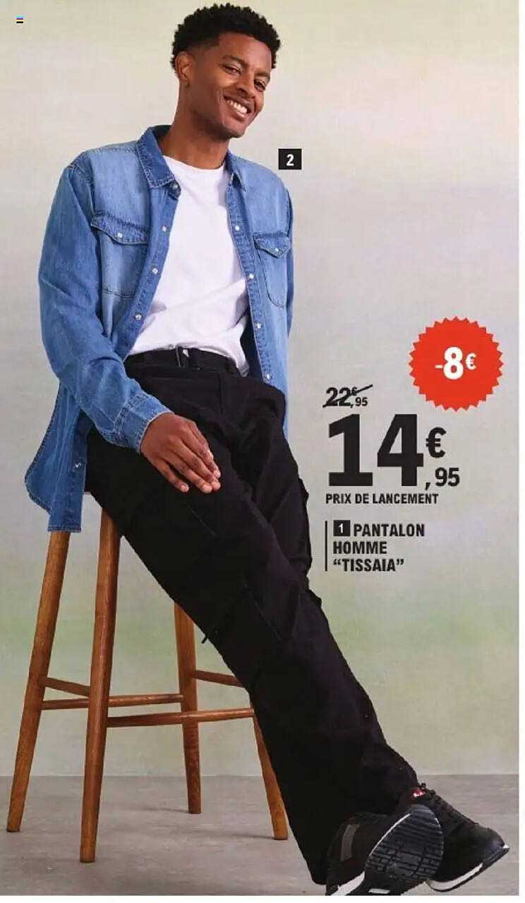 PANTALON HOMME "TISSAIA"
