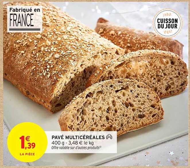 PAVÉ MULTICÉRÉALES