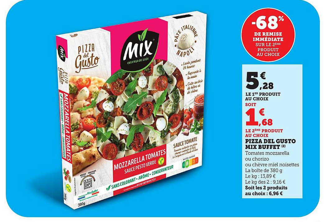 Pizza del Gusto Mix Buffet