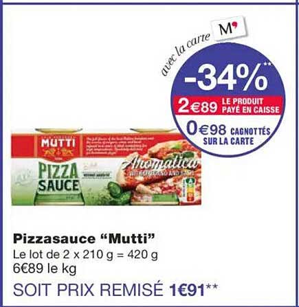 Pizzasauce “Mutti”