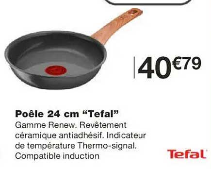 Poêle 24 cm “Tefal”