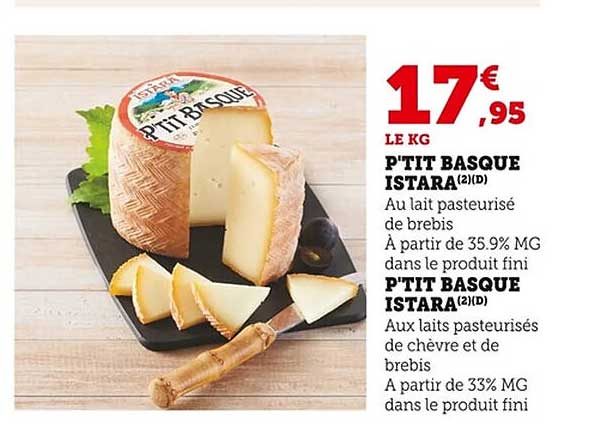 P'TIT BASQUE ISTARA