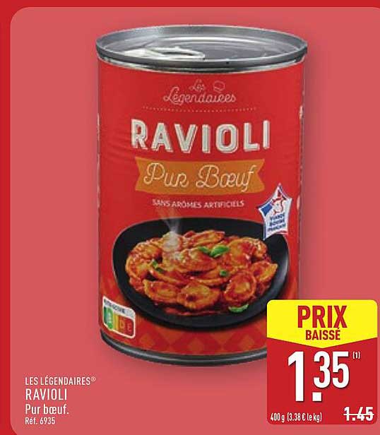 RAVIOLI Pur Boeuf
