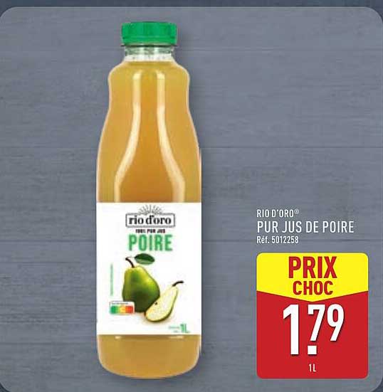RIO D'ORO® PUR JUS DE POIRE