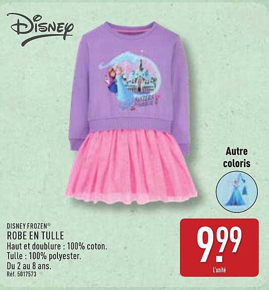 ROBES EN TULLE DISNEY FROZEN