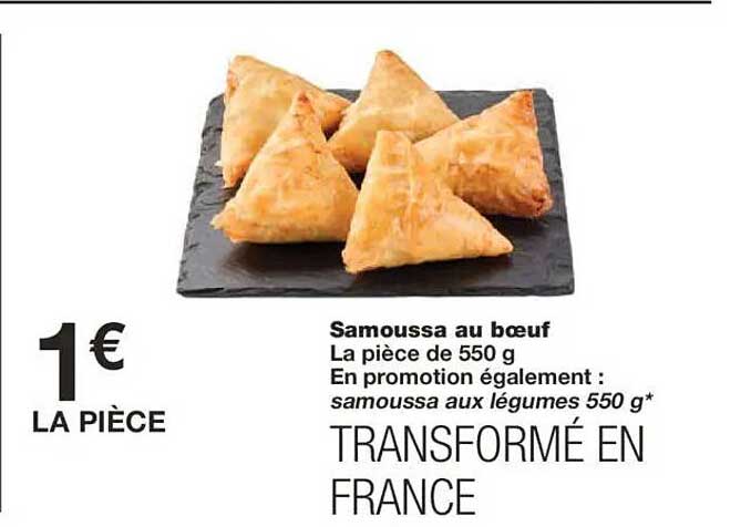 Samoussa au boeuf