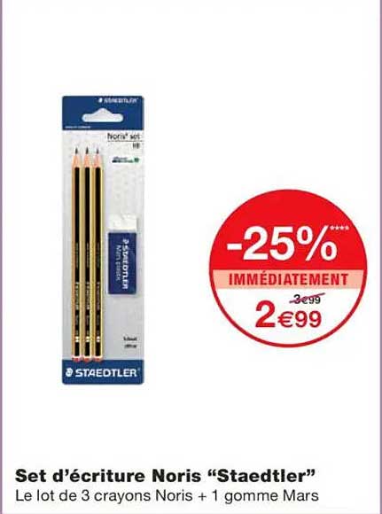 Set d’écriture Noris “Staedtler”