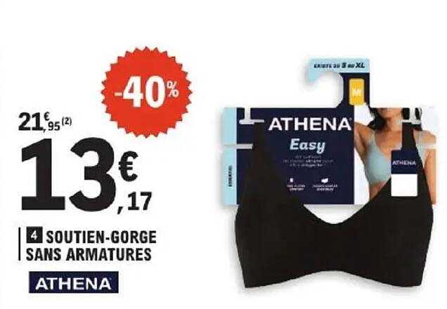Soutien-gorge sans armatures ATHENA Easy