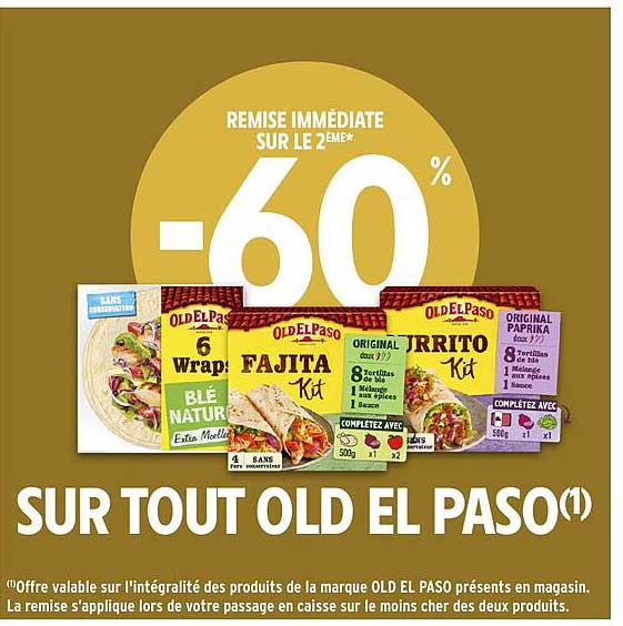 SUR TOUT OLD EL PASO