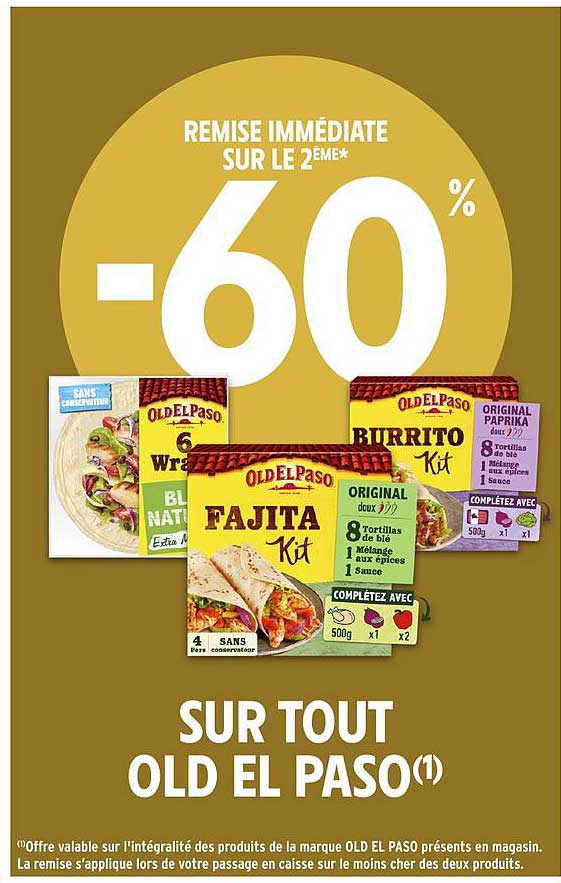SUR TOUT OLD EL PASO