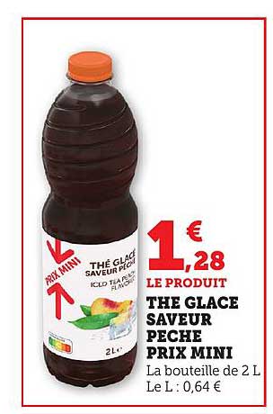 THE GLACE SAVEUR PECHE PRIX MINI