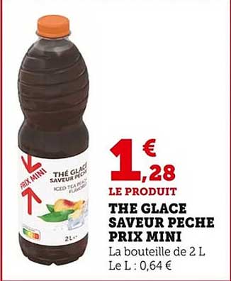 THE GLACE SAVEUR PECHE PRIX MINI