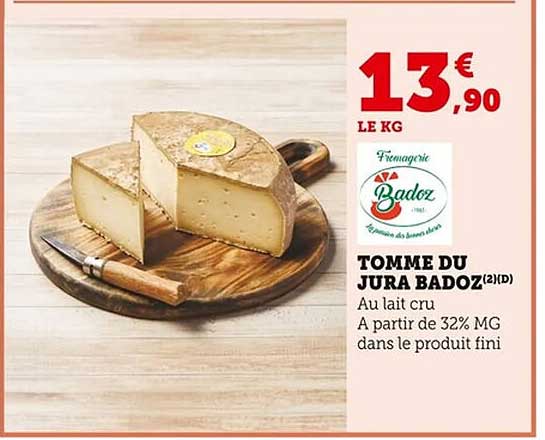 TOMME DU JURA BADOZ
