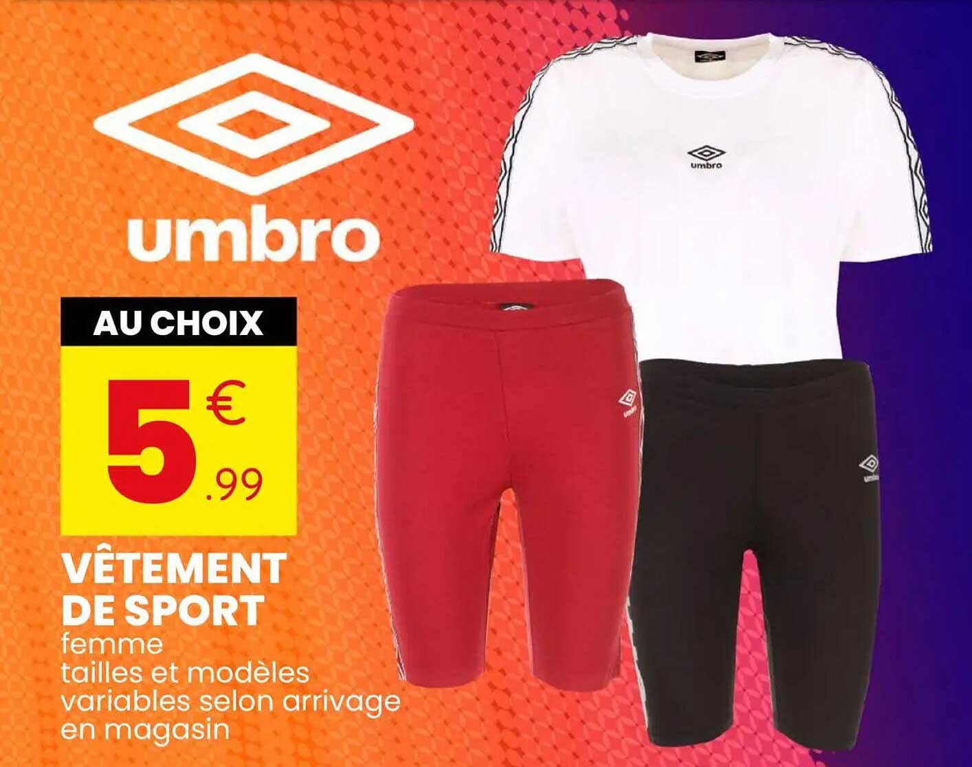 VÊTEMENT DE SPORT