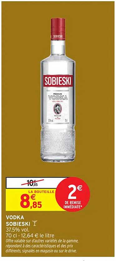 Vodka Sobieski 70 cl