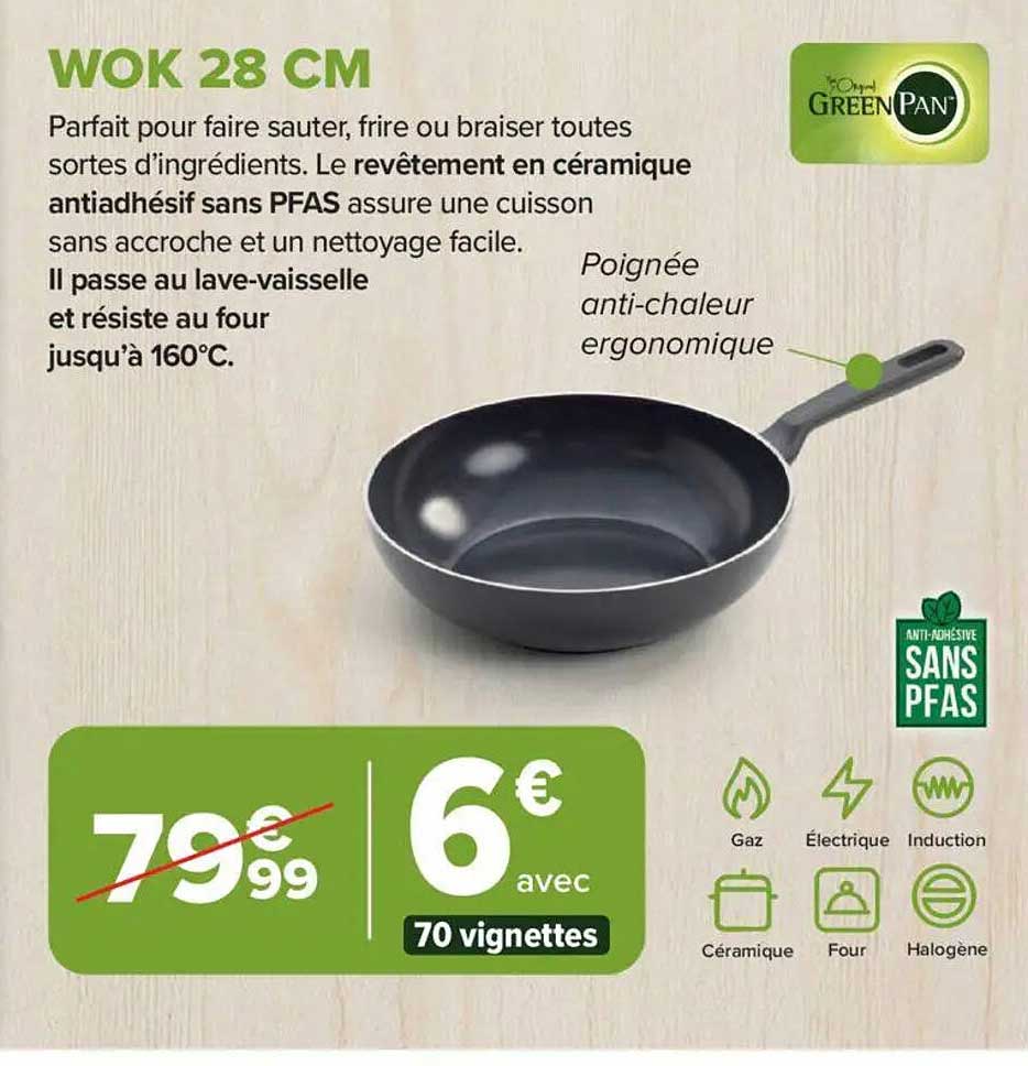 Wok 28 cm