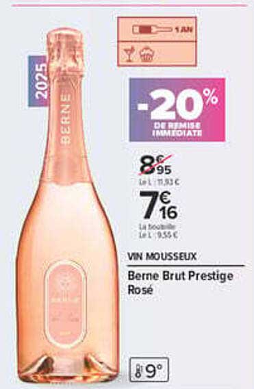 -20% DE REMISE IMMÉDIATE