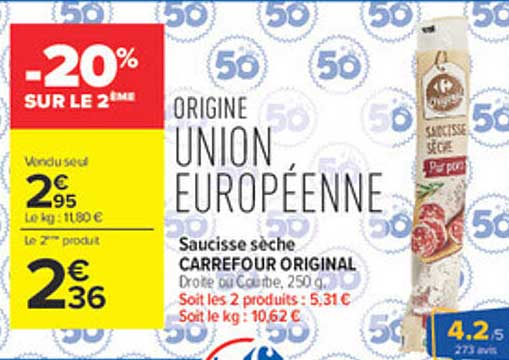 -20% SUR LE 2ème