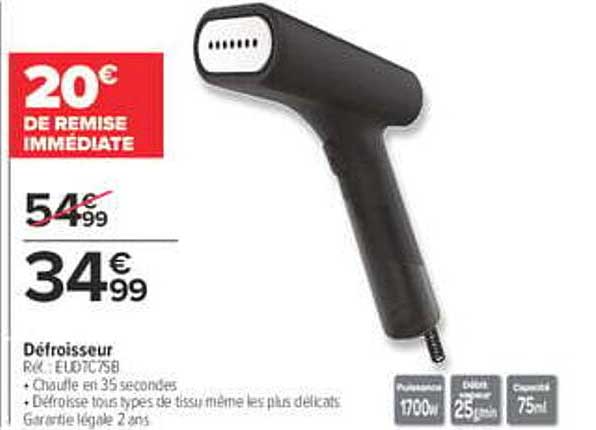 20€ DE REMISE IMMÉDIATE