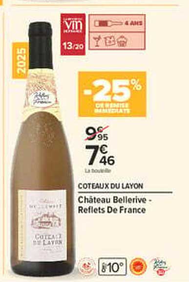 -25% de remise immédiate