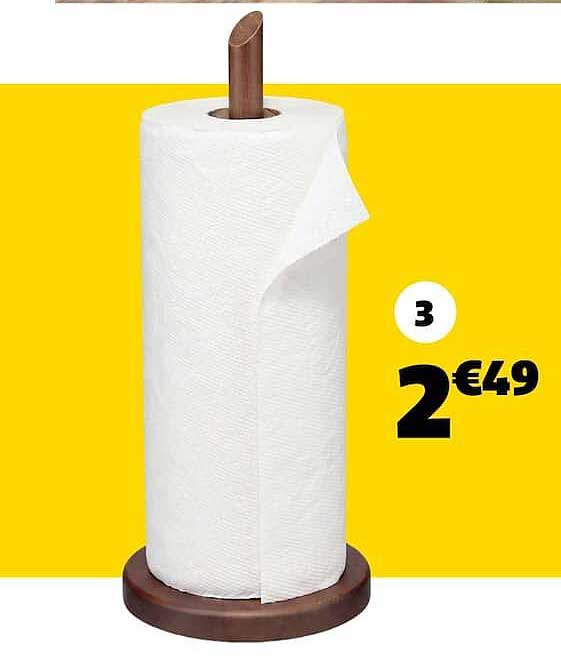 3 rouleaux essuie-tout
