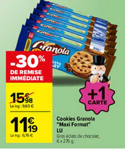 -30% DE REMISE IMMÉDIATE