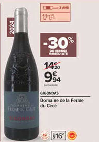 -30% DE REMISE IMMÉDIATE