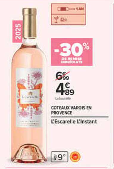 -30% de remise immédiate