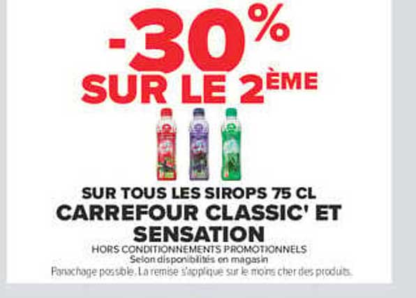 -30% SUR LE 2ÈME