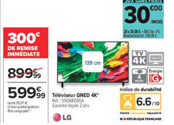 300€ DE REMISE IMMÉDIATE