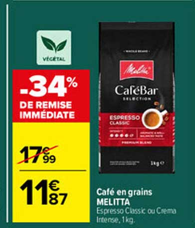 -34% DE REMISE IMMÉDIATE